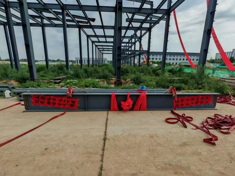ইয়ংচেং জিংয়ে স্টিল স্ট্রাকচার সংস্থা হেবেই বোশেং ফুড ওয়ার্কশপের ত্বরান্বিত নির্মাণ